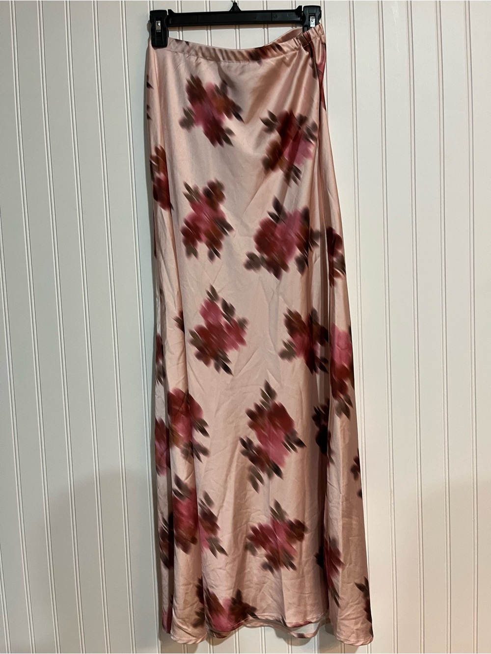 WeWoreWhat Pink Floral Satin Maxi Dress - Picture 4 of 6